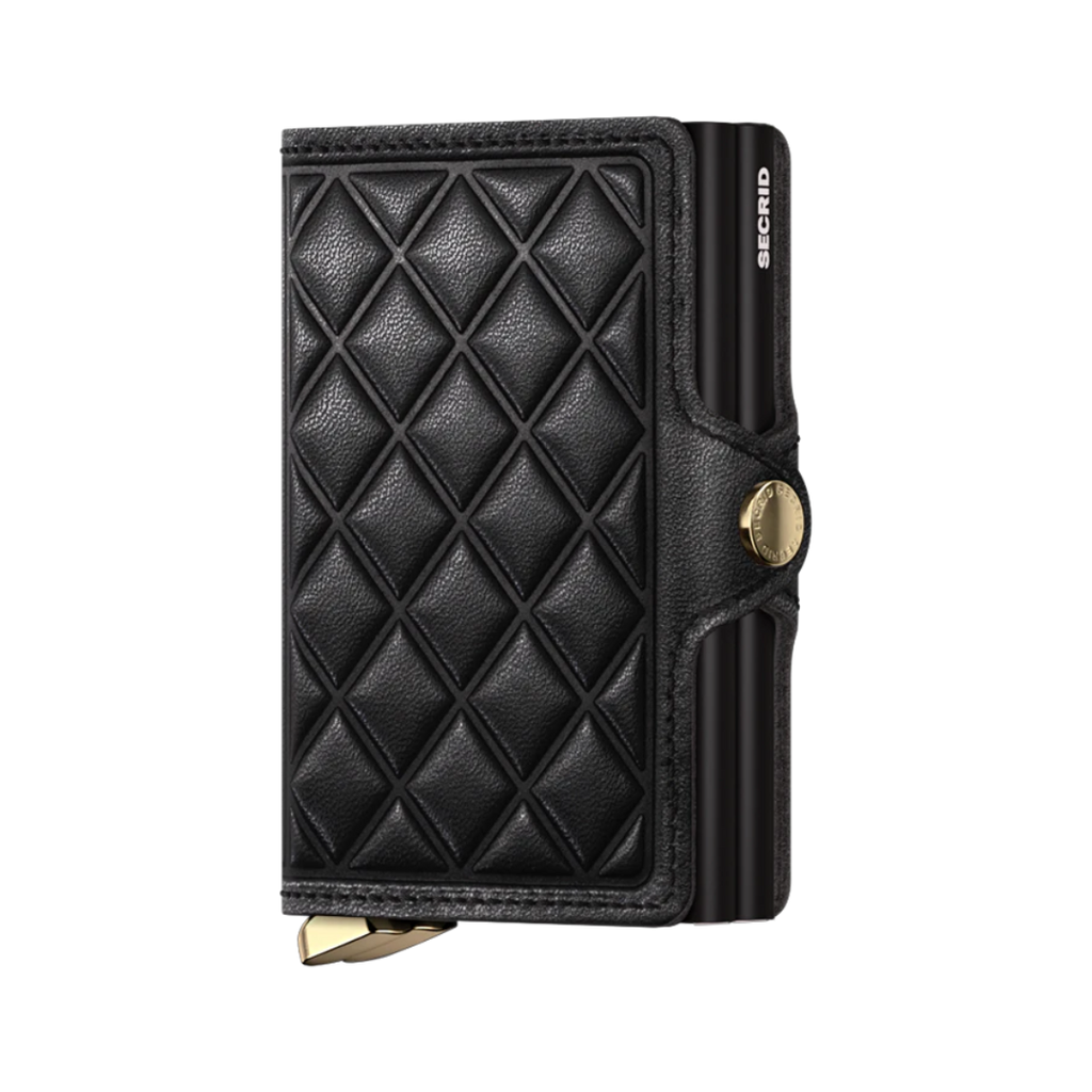 SECRID - Premium Twinwallet Emboss Diamond Black - Samuel Ashley