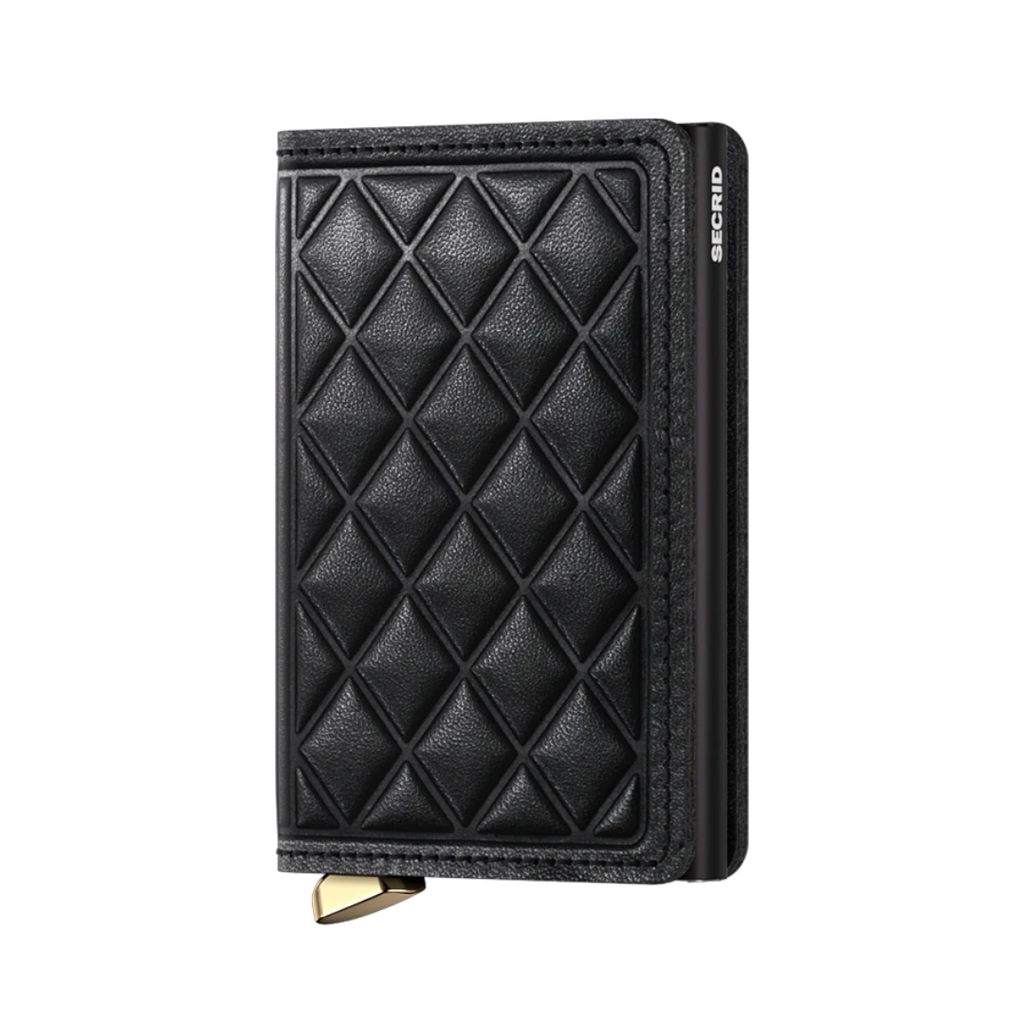 SECRID - Premium Slimwallet Emboss Diamond Black - Samuel Ashley