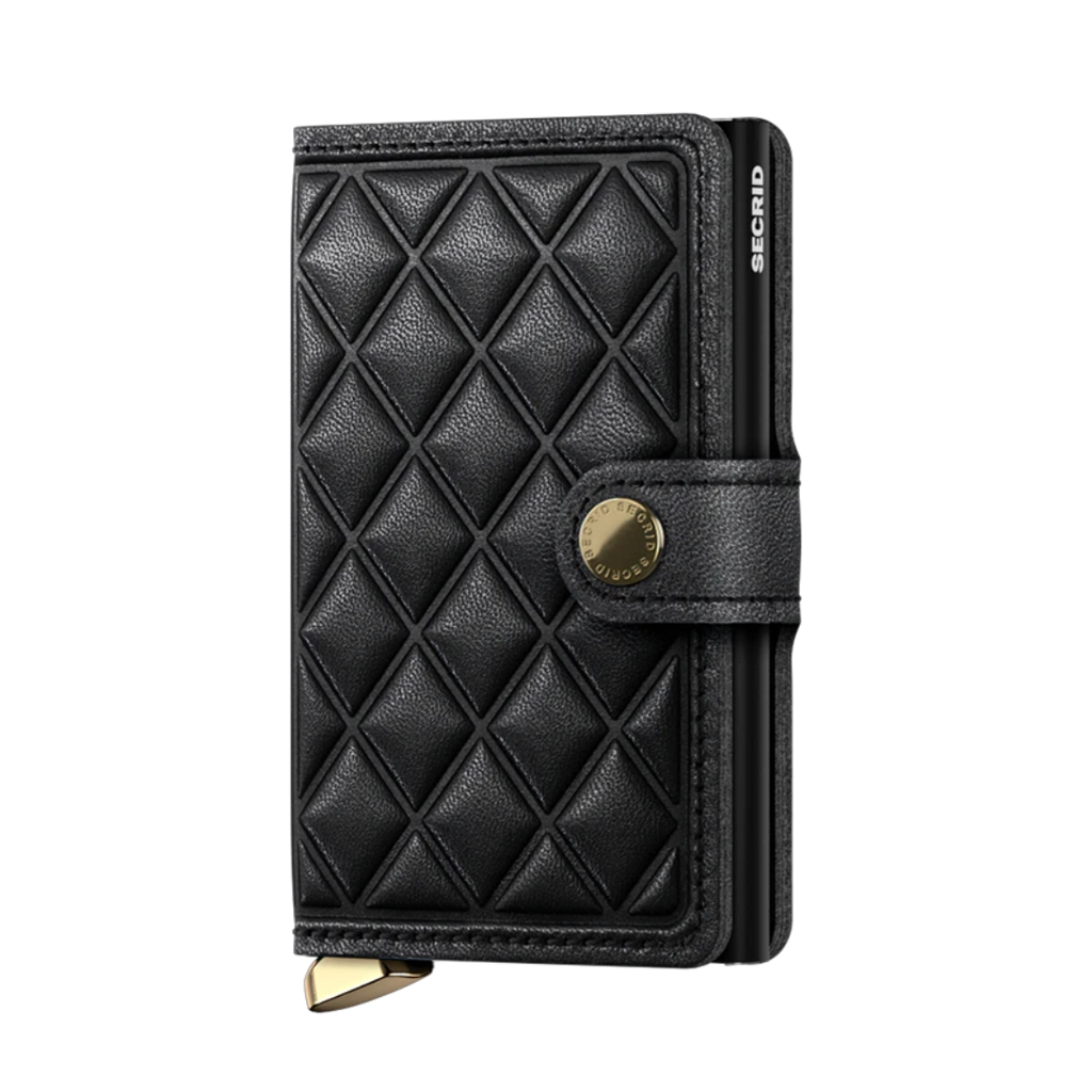 SECRID - Premium Miniwallet Emboss Diamond Black - Samuel Ashley