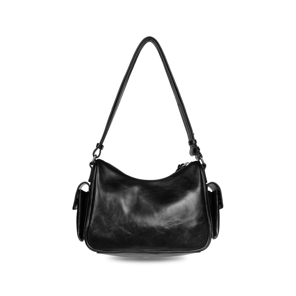 Samuel Ashley - Avril Leather Crossbody Bag in black