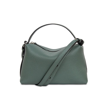 Samuel Ashley - Blossom Leather Crossbody Bag in jungle green