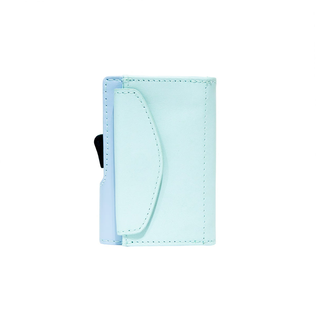 C-Secure RFID Leather Coin Wallet / Cardholder