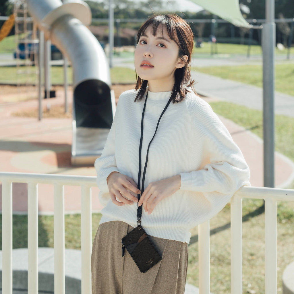 Robyn Leather ID Badge Holder - Samuel Ashley