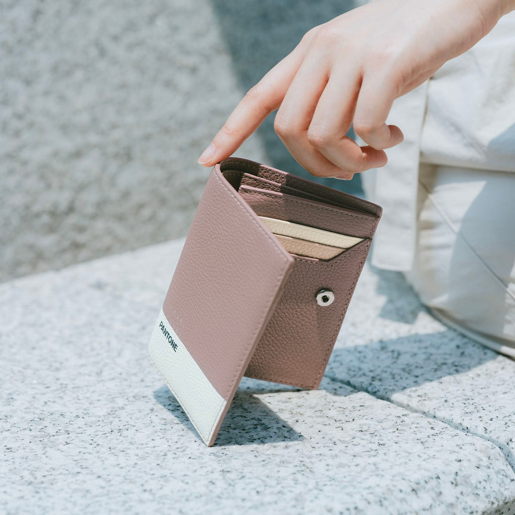 Samuel Ashley x Pantone Bi-fold Leather Wallet