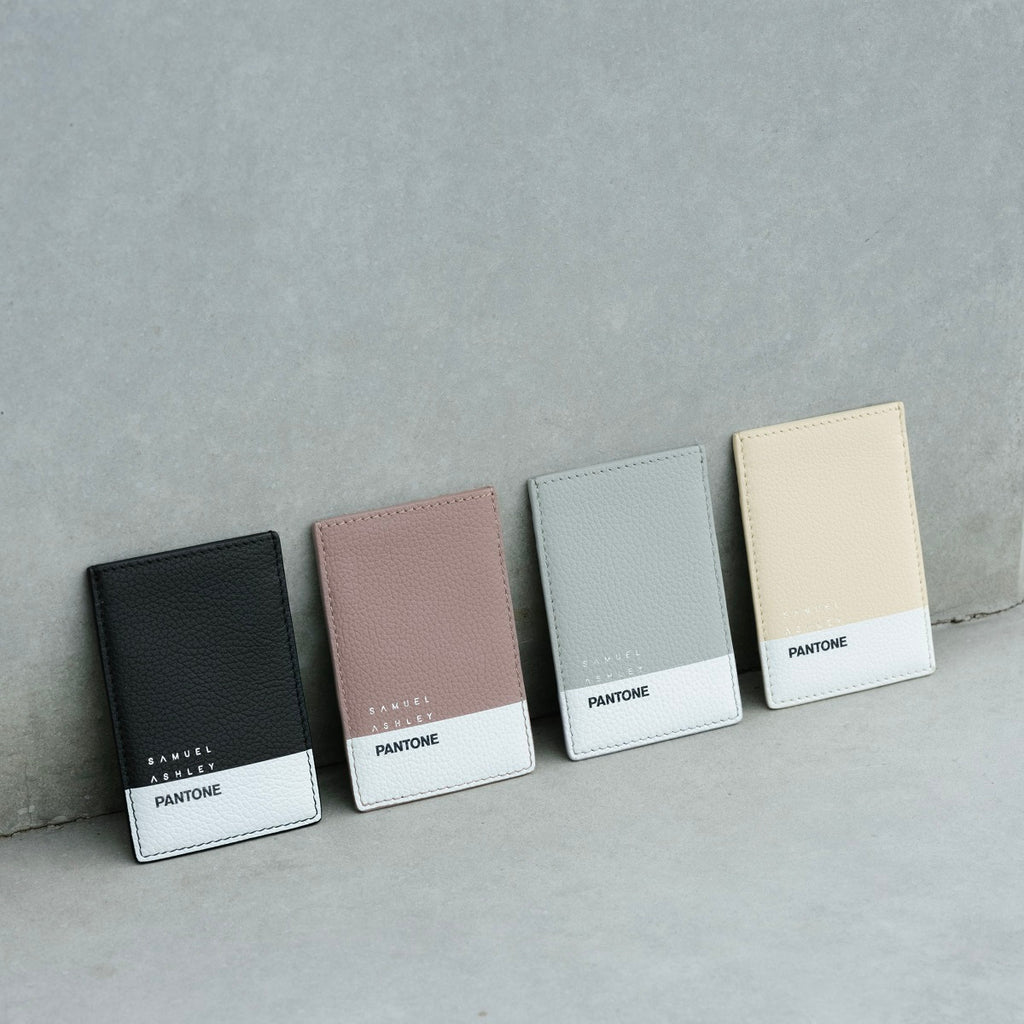 Samuel Ashley x Pantone Bi-fold Leather Card Holder