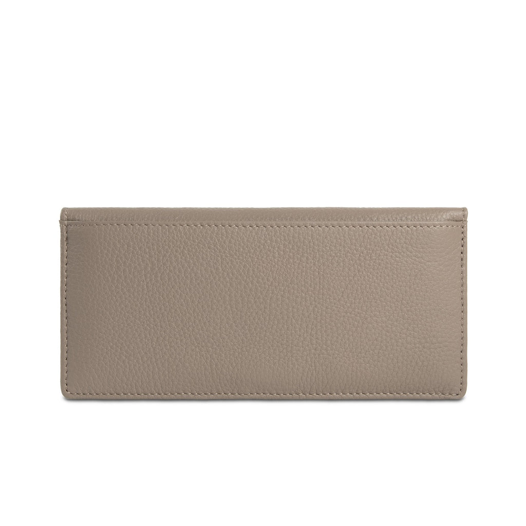 Samuel Ashley - Emerson Long Leather Wallet in etoupe