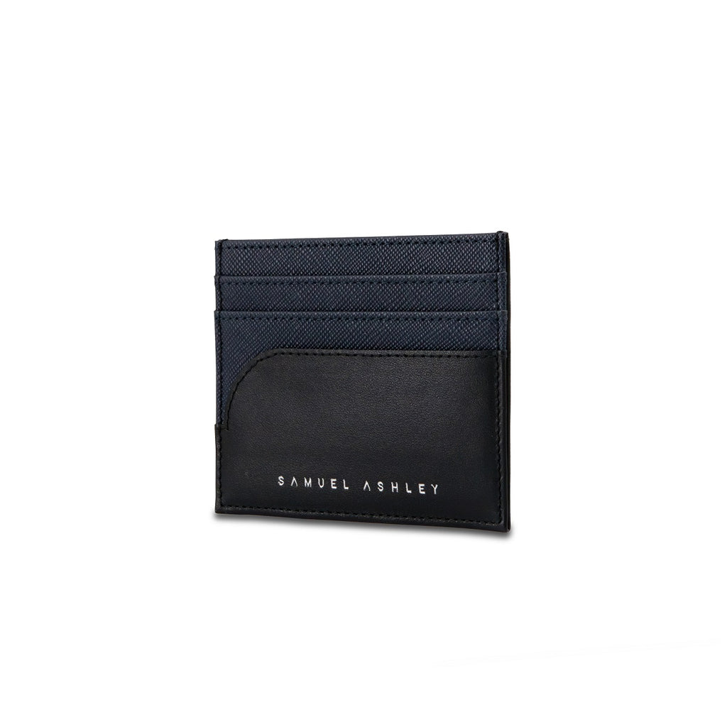 Samuel Ashley - Flynn Leather Card Holder in black