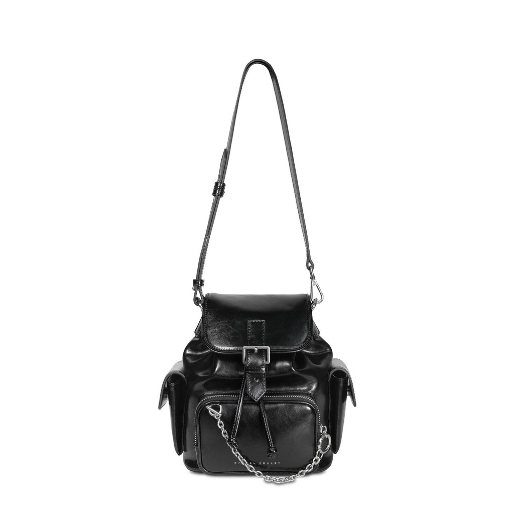 Samuel Ashley - Haari Leather Backpack in black