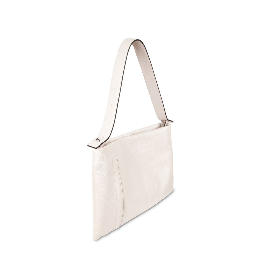 Samuel Ashley - Jemma Leather Shoulder Bag in craie