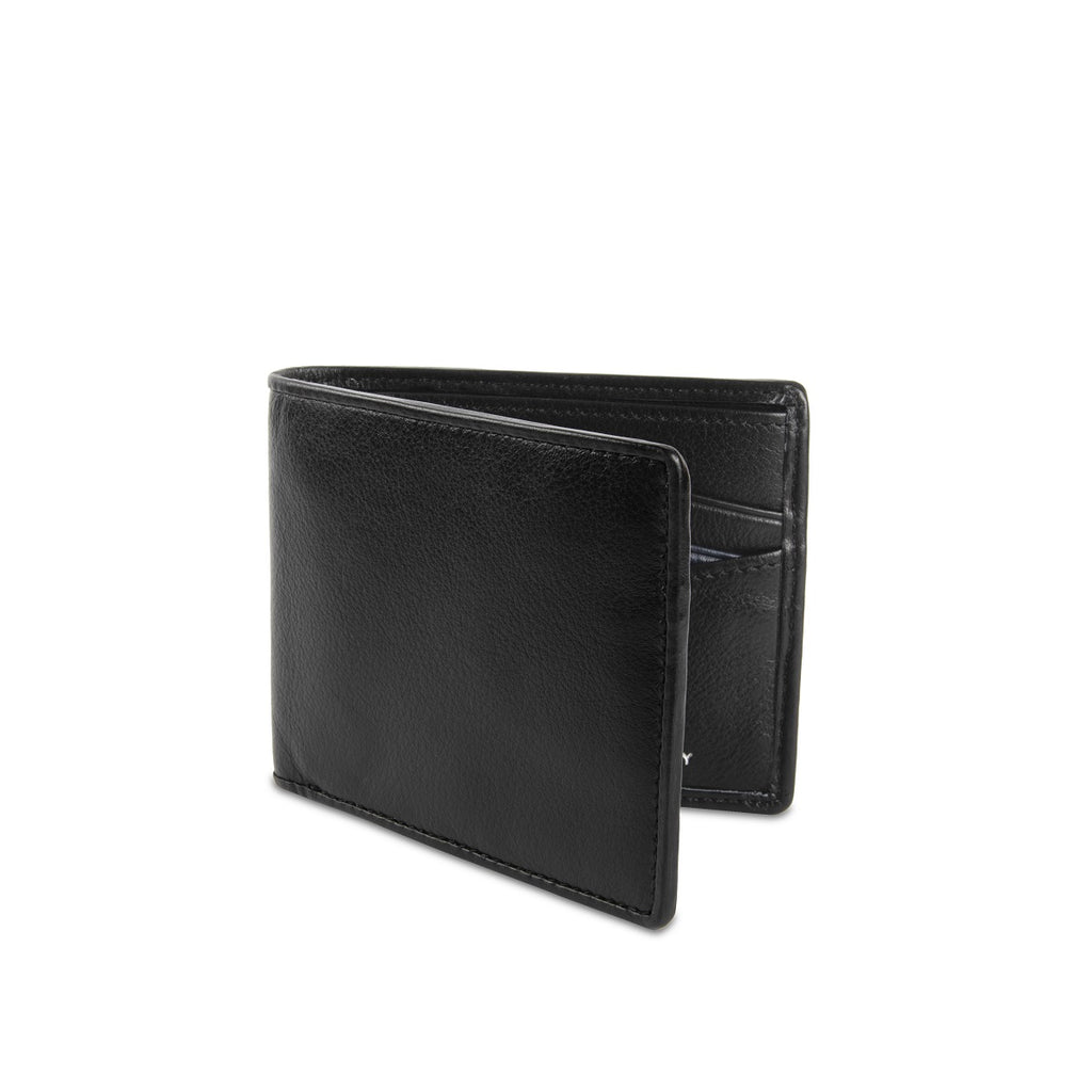 Samuel Ashley - Liam Leather Bi-fold Wallet (RFID) in black