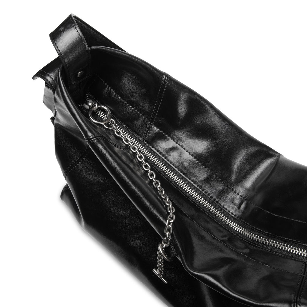 Samuel Ashley - Marley Leather Hobo in black