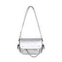 Samuel Ashley - Moona Leather Camera Bag in silver