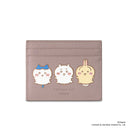 CHIIKAWA Leather Card Holder in pink - Samuel Ashley