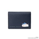 CHIIKAWA Bi-fold Leather Wallet in navy - Hachiware - Samuel Ashley