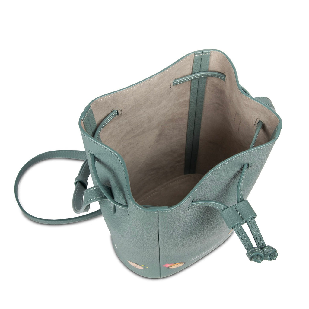 Samuel Ashley x Chibi Maruko Chan Leather Bucket Bag - Pixie