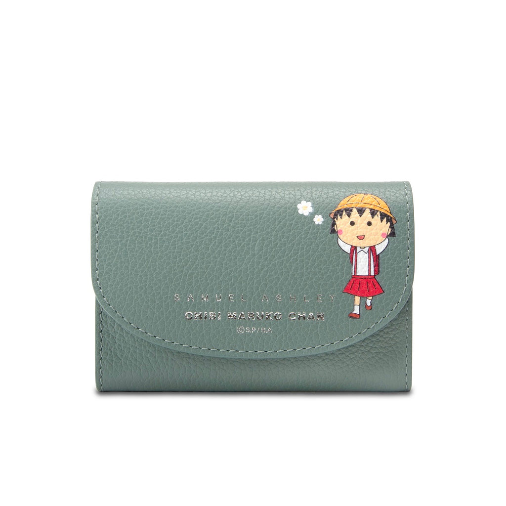 Samuel Ashley x Chibi Maruko Chan Leather Mini Wallet - Pixie