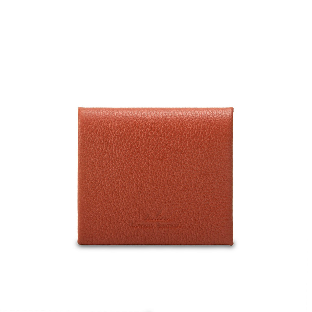 Samuel Ashley x Chibi Maruko Chan Leather Coin Case - Brick Red