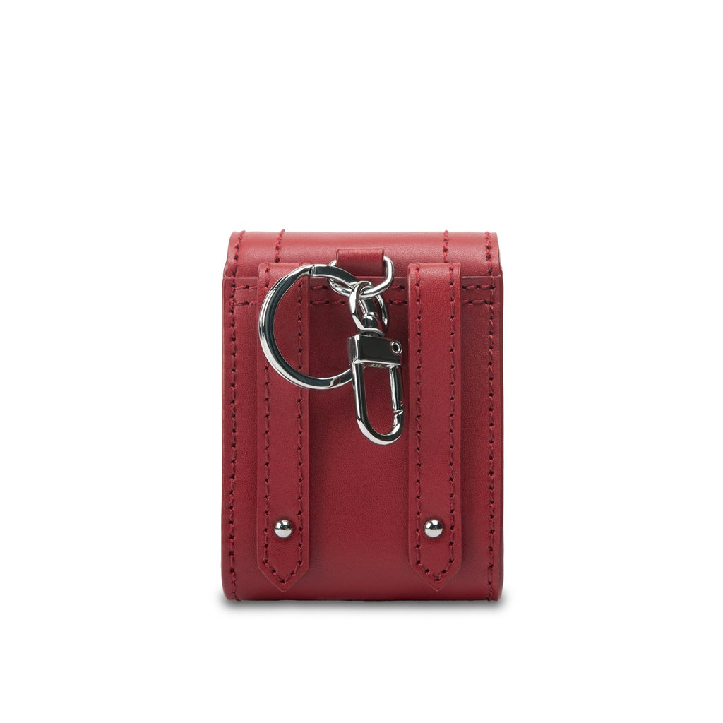 Samuel Ashley x Chibi Maruko Chan AirPods Leather Case - Cherry