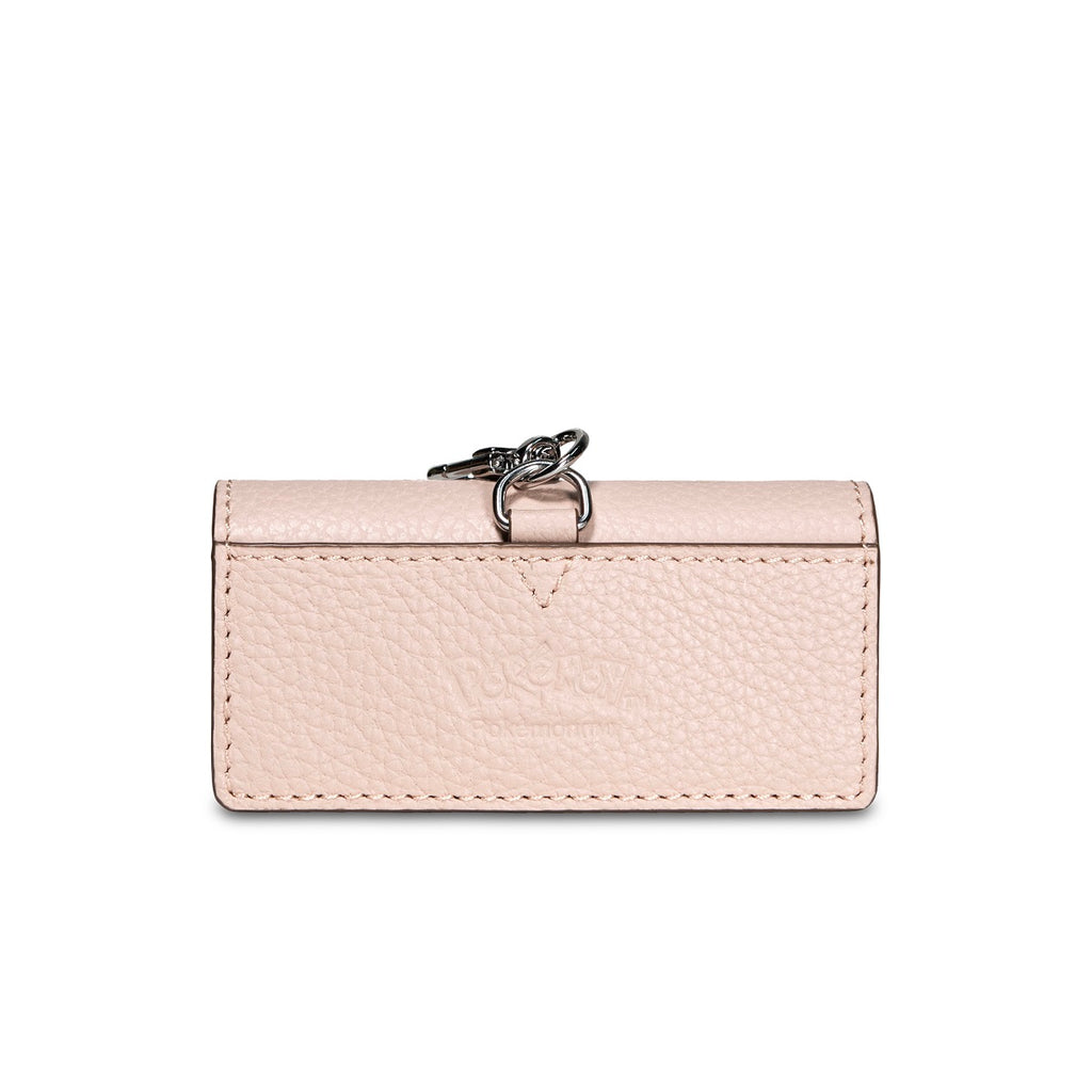 Samuel Ashley - Pokémon Key Chain Leather Lipstick Case in pale pink