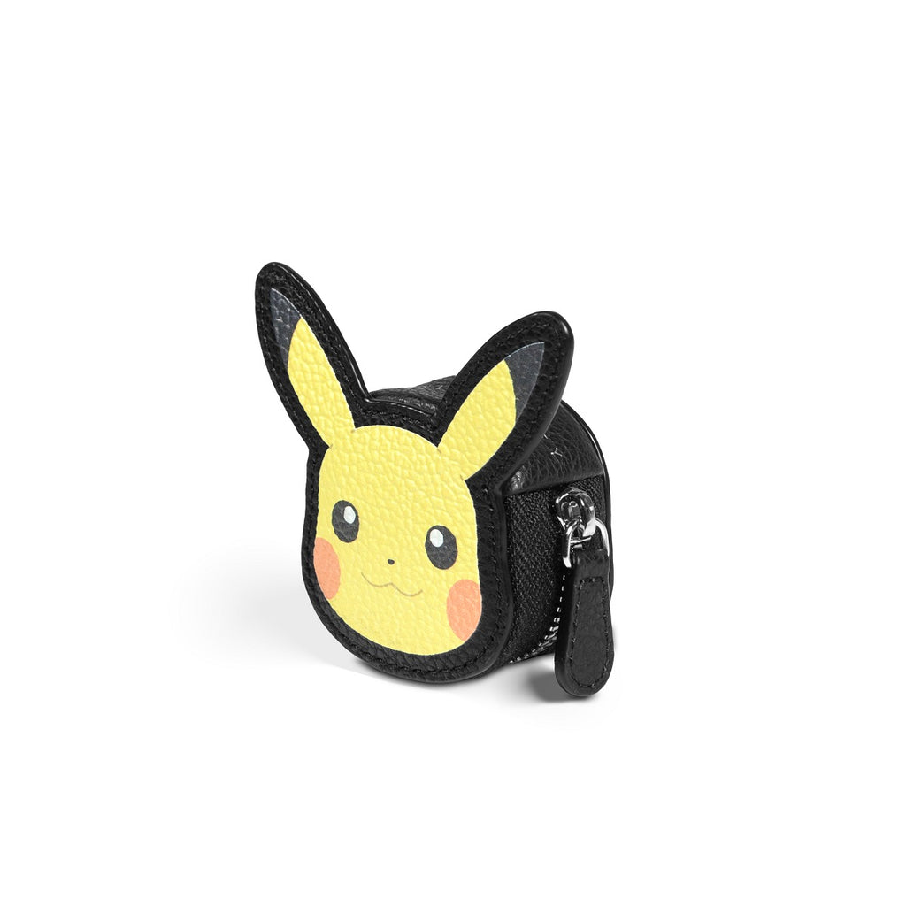 Samuel Ashley - Pokémon Key Chain Leather Pouch in Pikachu black
