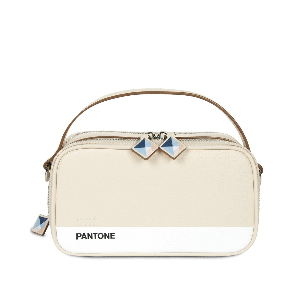 Samuel Ashley x Pantone Leather Satchel Bag