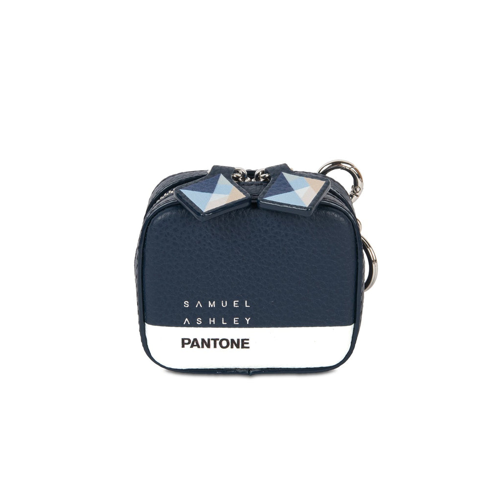 Samuel Ashley x Pantone Leather Key Chain Pouch