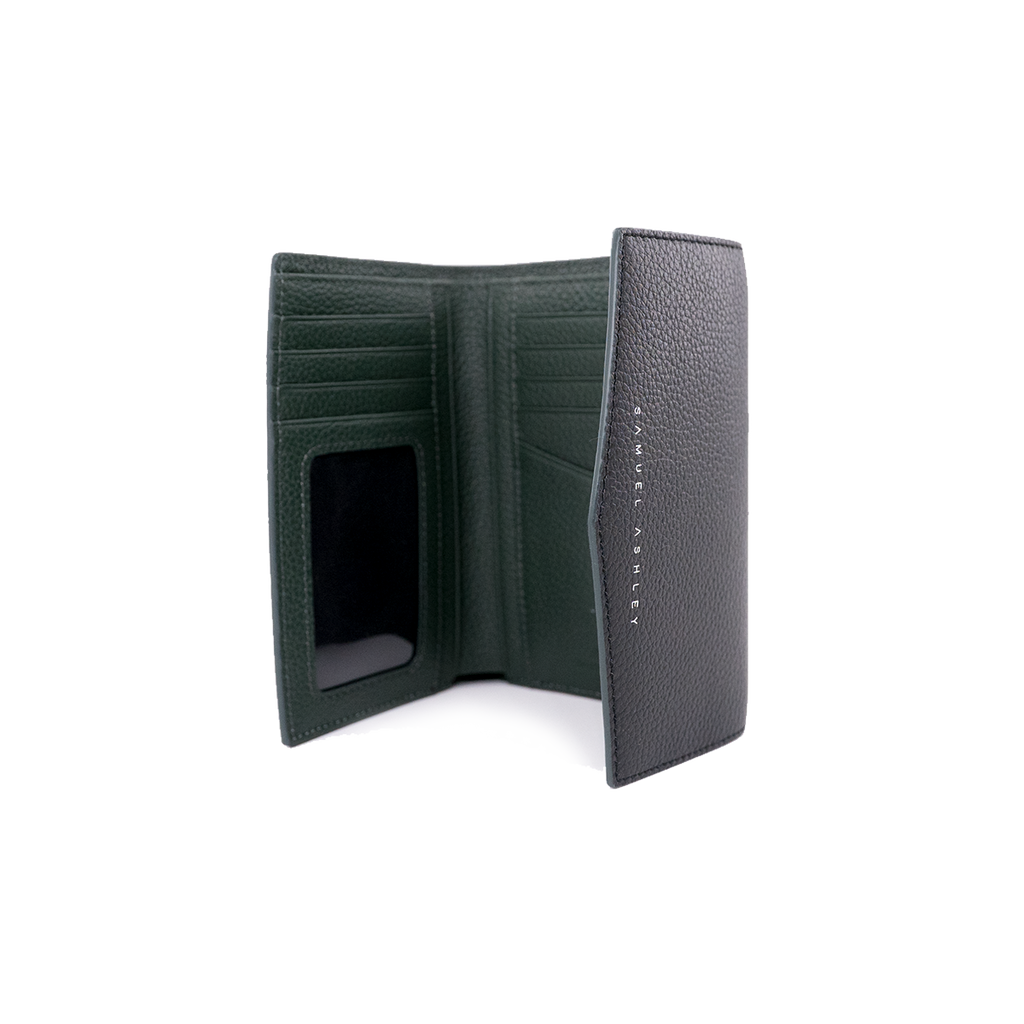 Reagan Leather Trifold Wallet - Samuel Ashley