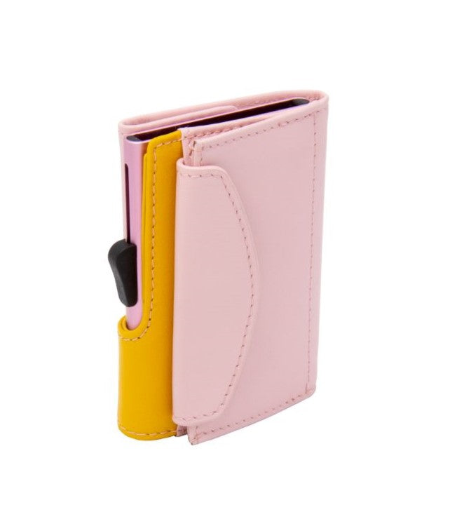C-Secure RFID Leather Coin Wallet / Cardholder