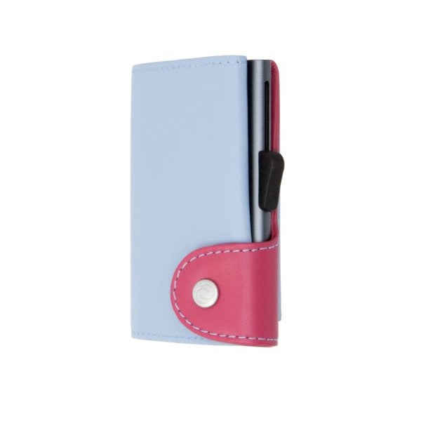 C-Secure RFID Leather Coin Wallet / Cardholder