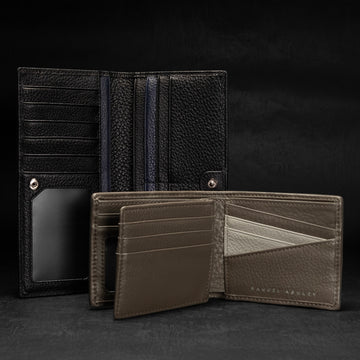 Samuel Ashley - Grayson Leather Bi-fold Wallet with Extra Flap (RFID) 