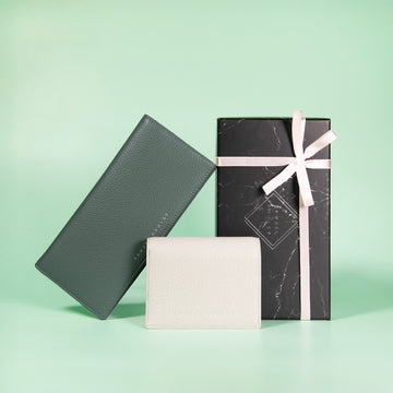 Samuel Ashley - Emerson Leather Long Wallet - Jungle Green