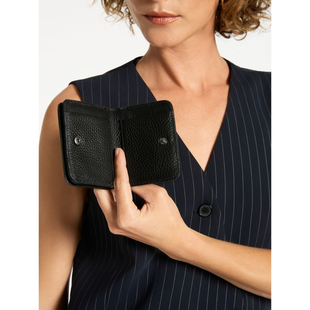 STATUS ANXIETY -  Miles Away Leather Card Holder Wallet - Samuel Ashley