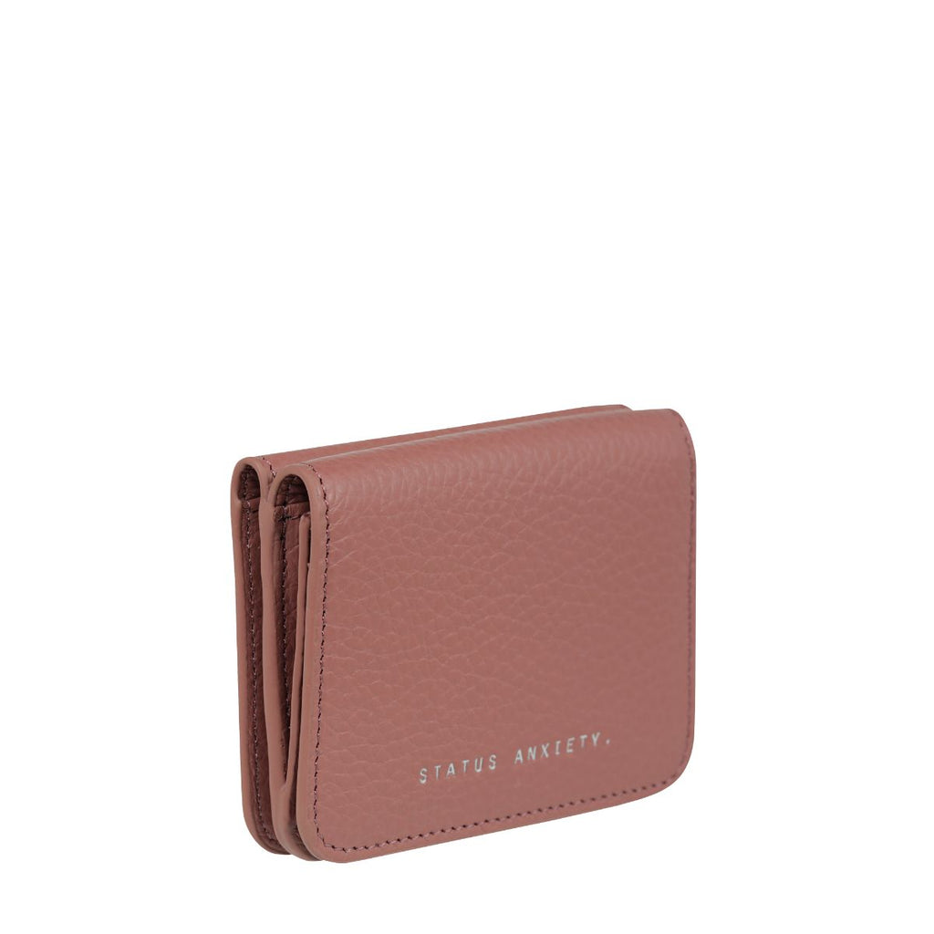 STATUS ANXIETY -  Miles Away Leather Card Holder Wallet - Samuel Ashley