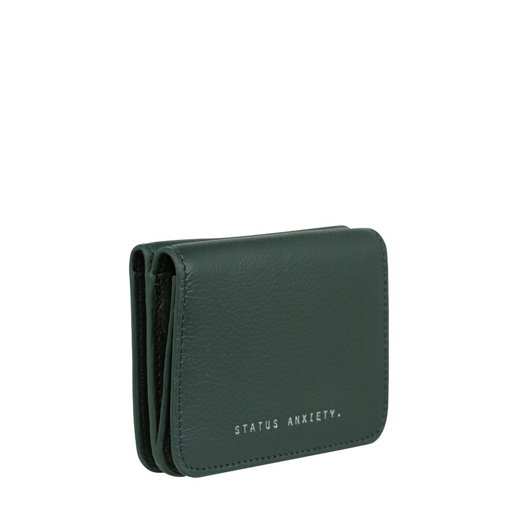 STATUS ANXIETY -  Miles Away Leather Card Holder Wallet - Samuel Ashley
