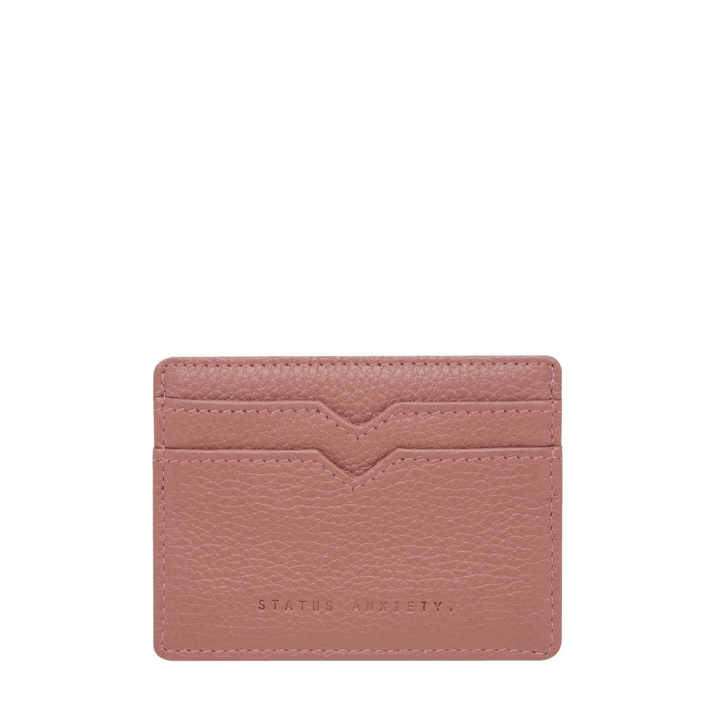 STATUS ANXIETY -  Together For Now Leather Card Holder - Samuel Ashley