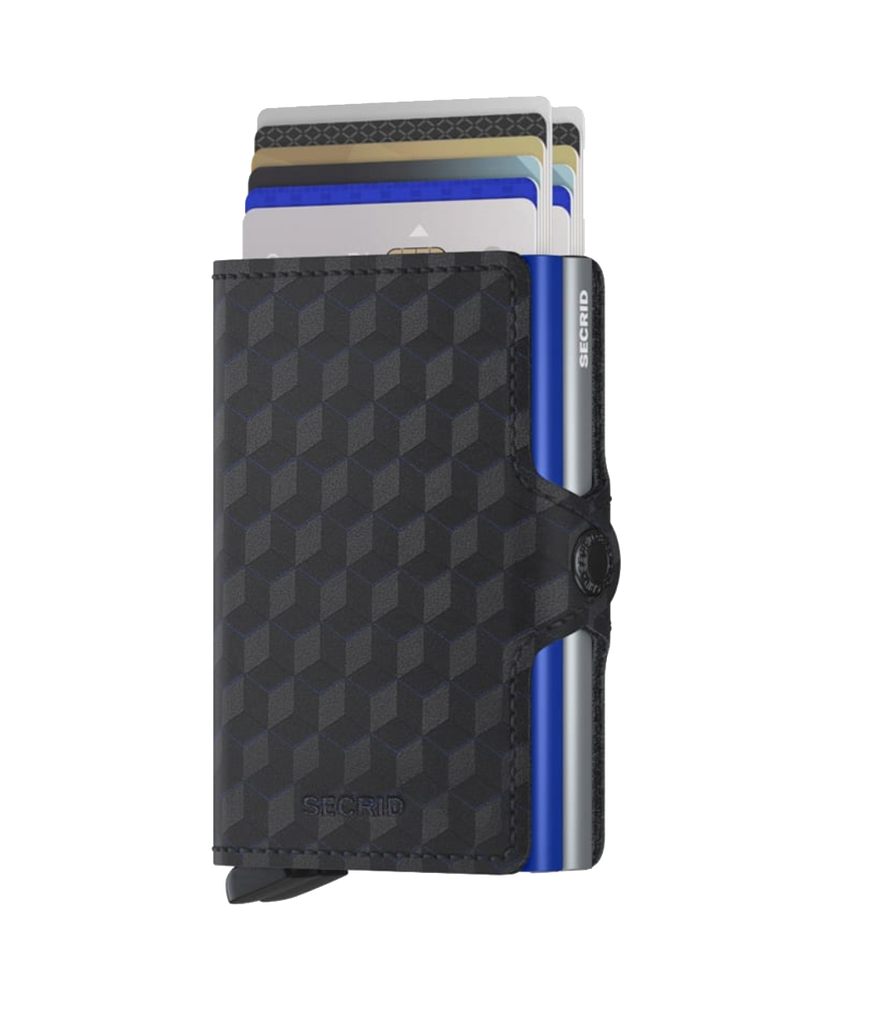 SECRID - Twinwallet Optical Titanium Blue - Samuel Ashley