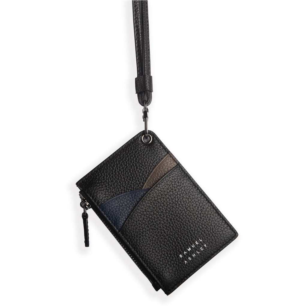 Robyn Leather ID Badge Holder - Samuel Ashley