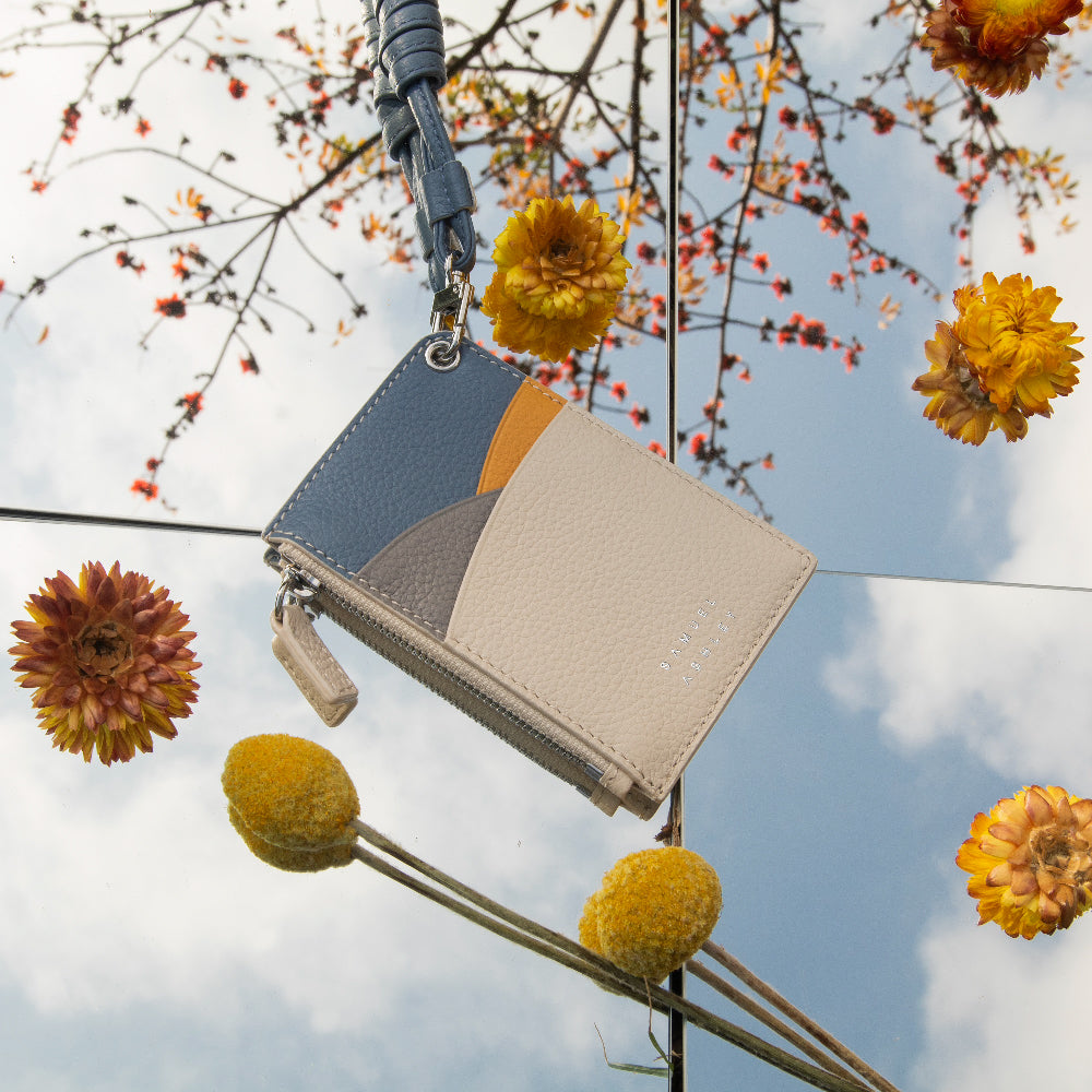 Robyn Leather ID Badge Holder - Samuel Ashley