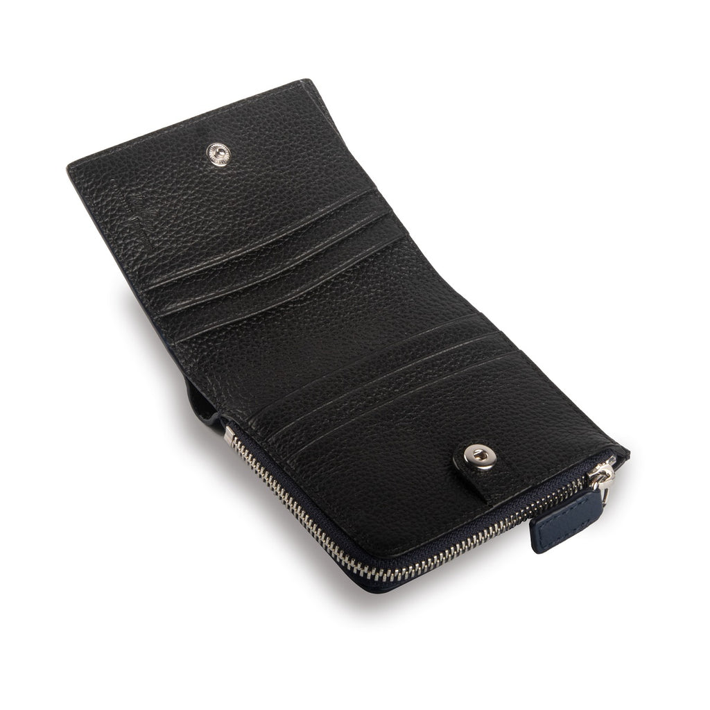 Flora Leather Zip Around Wallet - Samuel Ashley