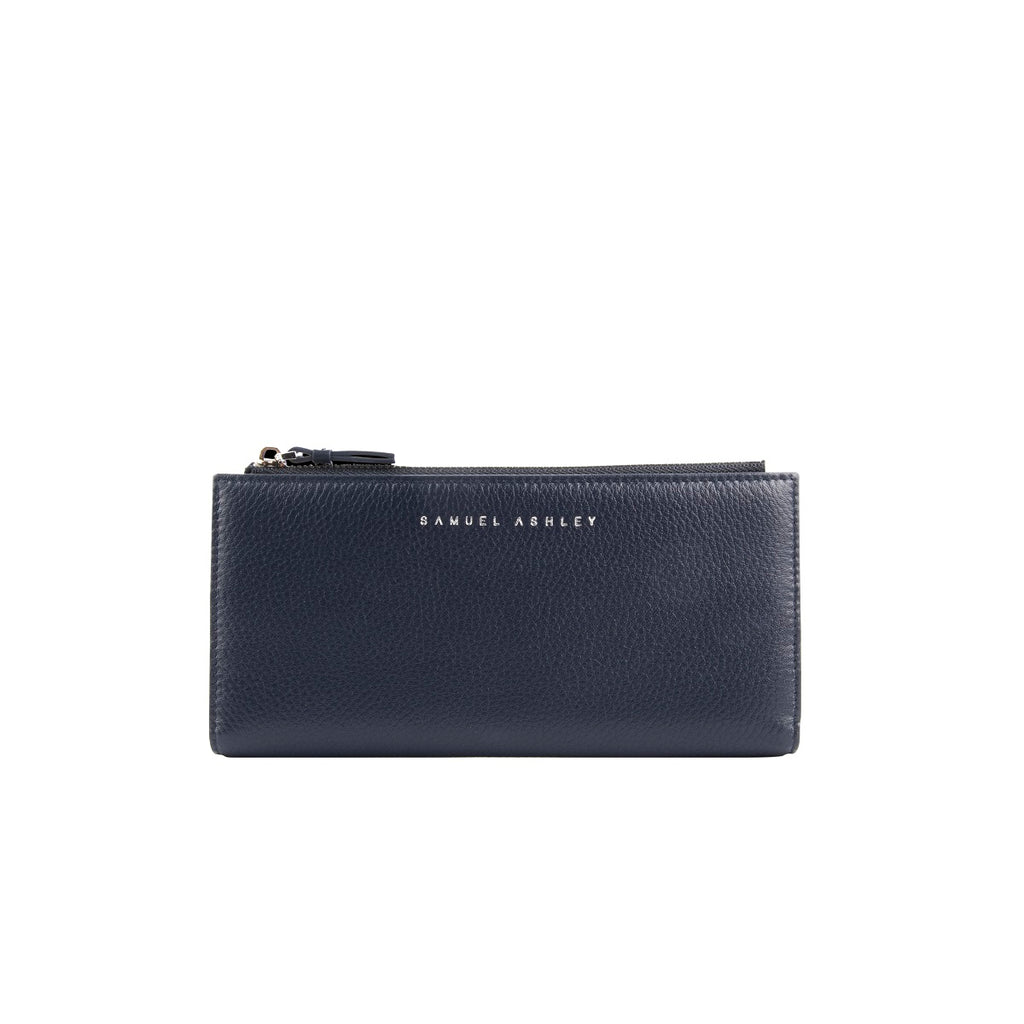 Monroe Long Leather Wallet - Samuel Ashley