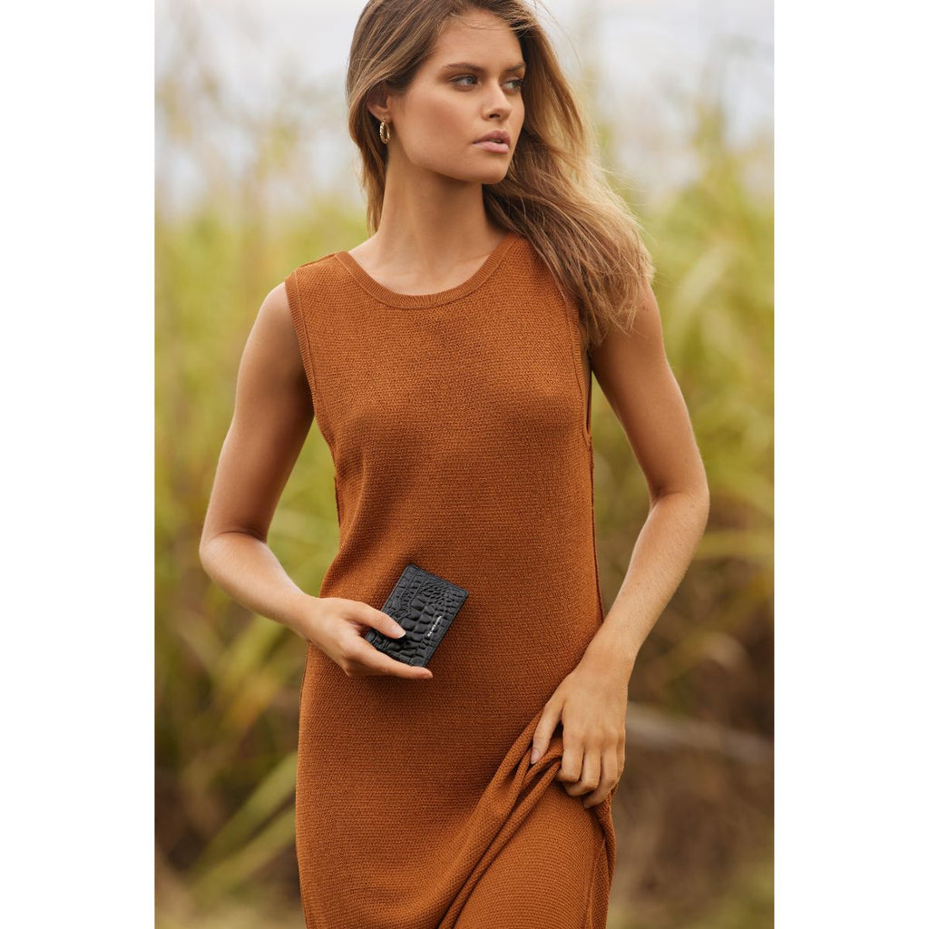 STATUS ANXIETY -  Together For Now Leather Card Holder - Samuel Ashley