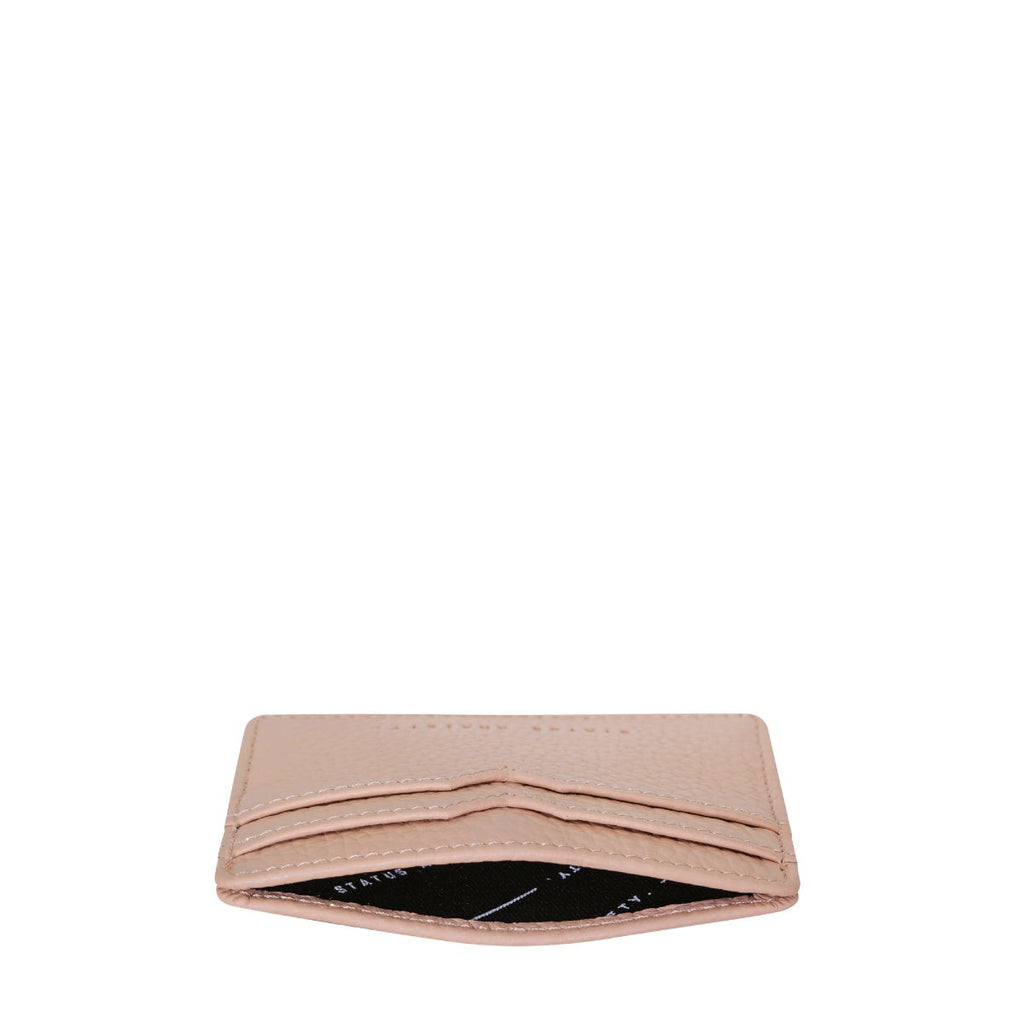 STATUS ANXIETY -  Together For Now Leather Card Holder - Samuel Ashley
