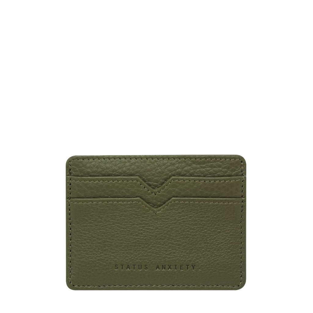 STATUS ANXIETY -  Together For Now Leather Card Holder - Samuel Ashley