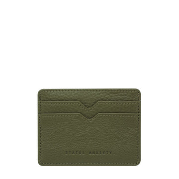 STATUS ANXIETY -  Together For Now Leather Card Holder - Samuel Ashley